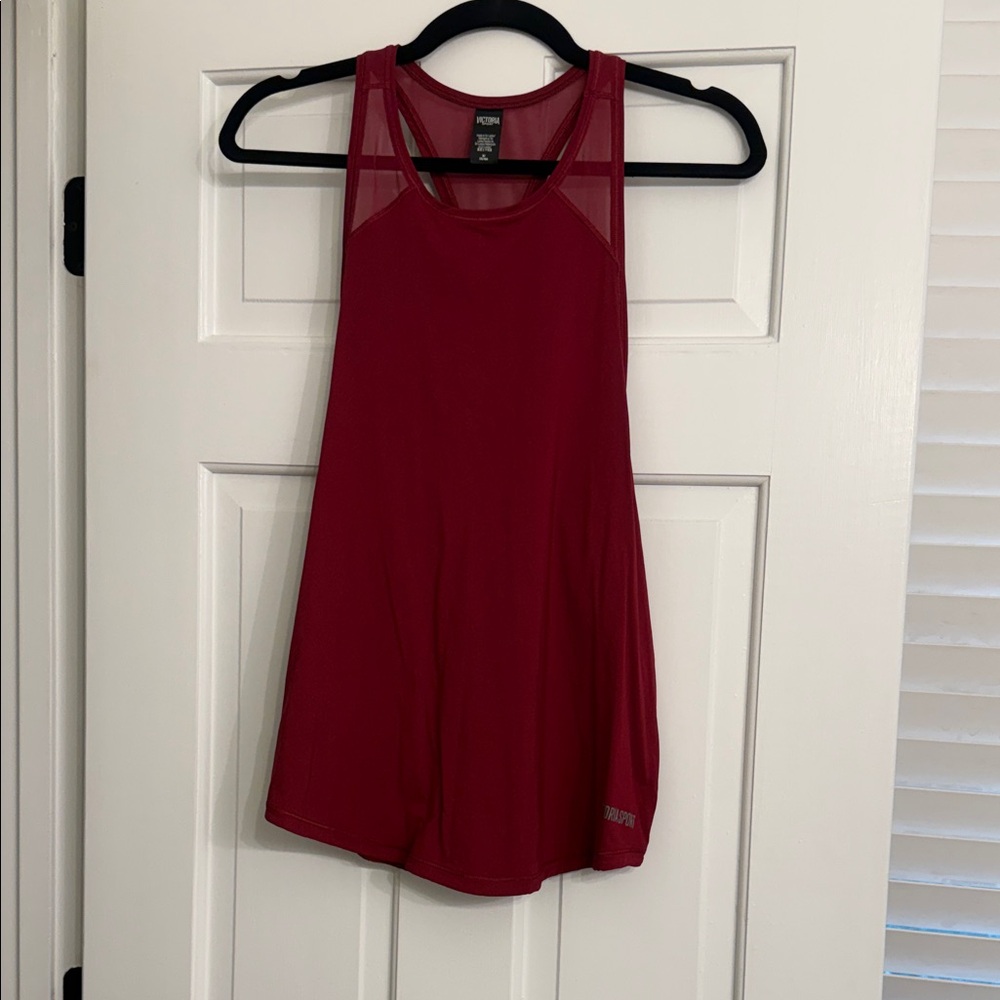 Sporty Red Tank Top